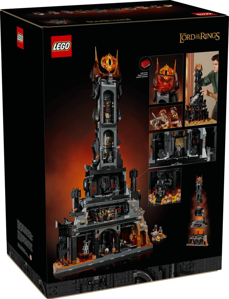 Nowy zestaw LEGO to imponująca wieża z Władcy Pierścieni