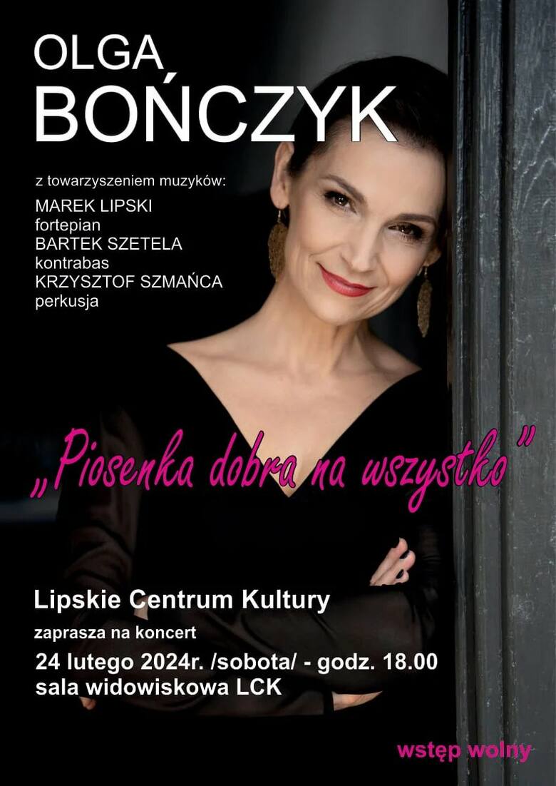 Olga Bończyk wystąpi w Lipskim Centrum Kultury. Artystka zaśpiewa koncert 