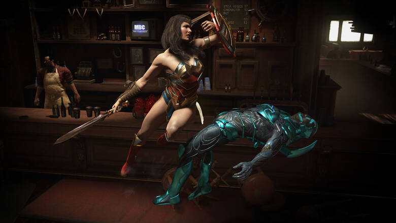 Wonder Woman pojawiała się już w grach Warner Bros.