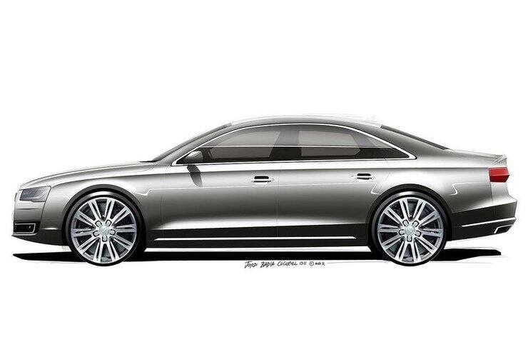 Audi A8 po faceliftingu / Fot. Audi