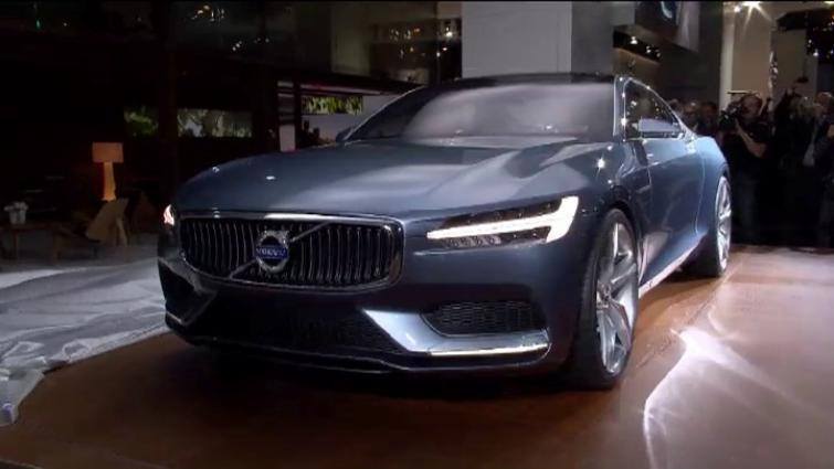 Nowe Volvo Concept Coupe szokuje we Frankfurcie nowym obliczem (WIDEO)