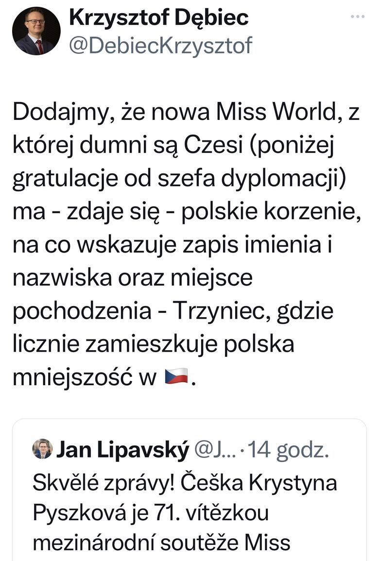 Miss Świata 2024 - Krystyna Pyszkowa pochodzi ze Śląska! Czy piękna miss z Czech ma także polskie korzenie?