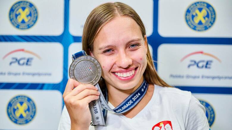 KSW Stal Rzeszów ma medalistkę mistrzostw Europy. Ola Błażowska zdobyła srebro w konkursie z metrowej trampoliny