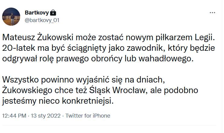 Mateusz Żukowski przejdzie do Legii Warszawa lub Śląska Wrocław? Może też zostać w Lechii Gdańsk