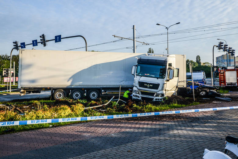 Wypadek w Bydgoszczy - 17 maja 2017.