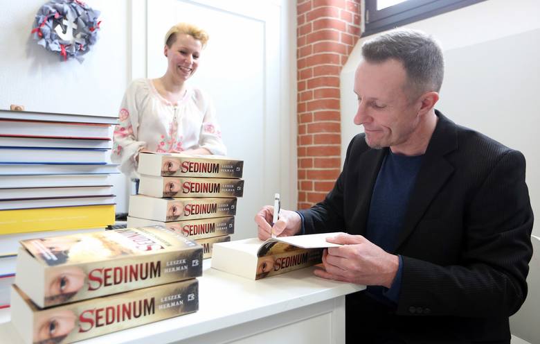 Leszek Herman, autor "Sedinum", o nowej książce. Na takich historiach świat zarabia pieniądze
