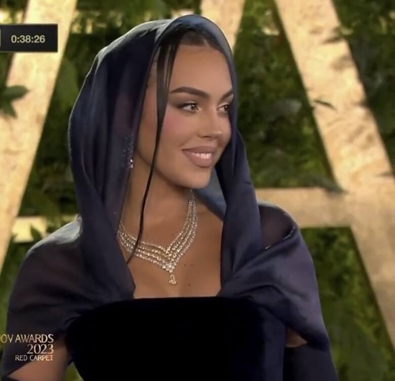 Georgina Rodriguez zdobyła serca Saudyjczyków podczas występu w Joy Awards 2023 w Rijadzie