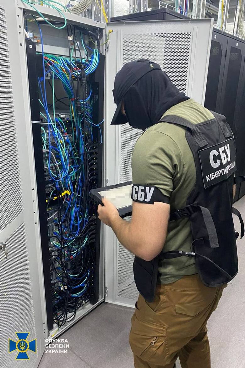 Tajna serwerownia w Kijowie wykryta przez Służby Bezpieczeństwa Ukrainy