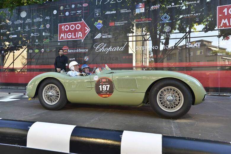 Jaguar na Mille Miglia, Fot: Jaguar
