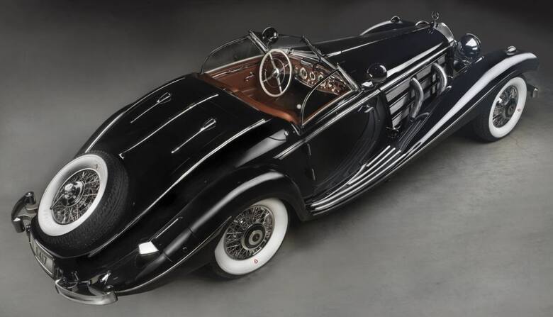 7. Mercedes-Benz von Krieger 540K Special Roadster (1936 r.)Cena: 10 200 000 euroSilnik: 5.4 R8, 180 KMFot. Mercedes-BBenz