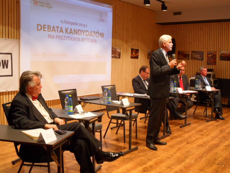 Wybory samorządowe 2014 w Bytomiu: Debata kandydatów na prezydenta [RELACJA + ZDJĘCIA]