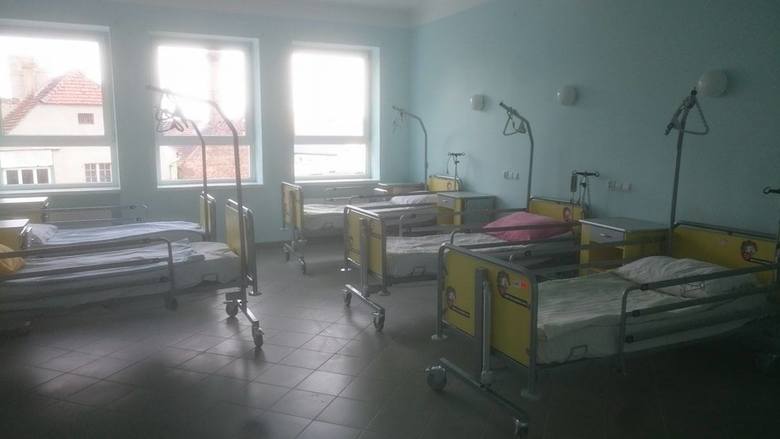 Pomieszczenia w szpitalu w Gubinie są już prawie gotowe.
