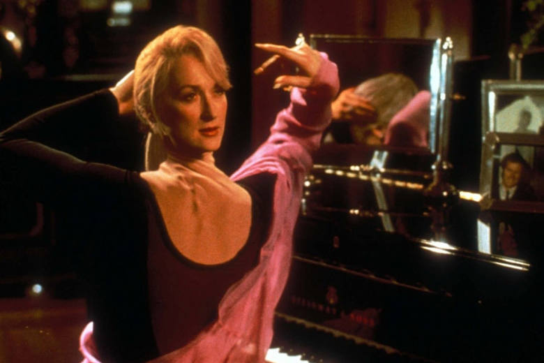 Meryl Streep w filmie "Ze śmiercią jej do twarzy" (1992)