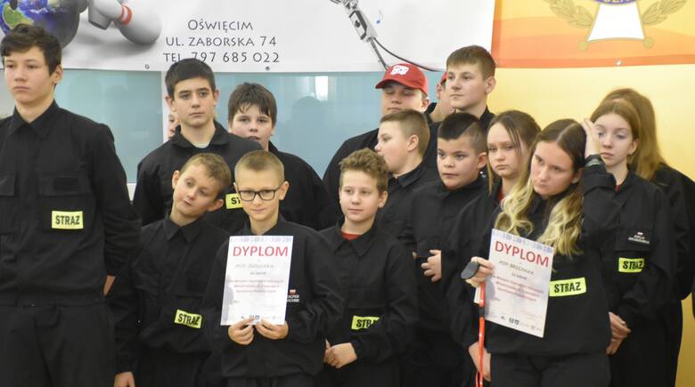 Młodzieżowe Drużyny Pożarnicze walczyły o prymat w gminie wiejskiej Oświęcim i mieście Oświęcim