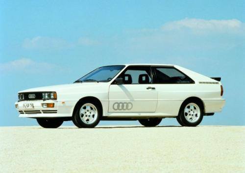 Fot. Audi: Audi Quattro z 1980 r. – To sportowe coupe z napędem na cztery koła przez wiele lat nie miało sobie równych na trasach rajdów.