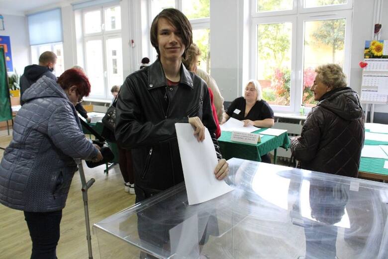 Głosowanie w Koszalinie.
