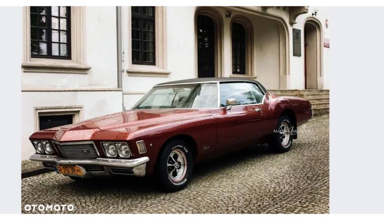 Buick Riviera1971 r. 100 000 km7 500 cm3 Benzyna120 000 złLink do ogłoszenia.