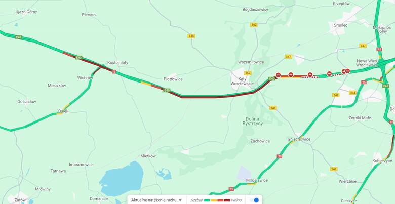Wypadek na autostradzie A4 pod Wrocławiem. Zderzyły się trzy samochody, są ranni, lądował śmigłowiec LPR | ZDJĘCIA