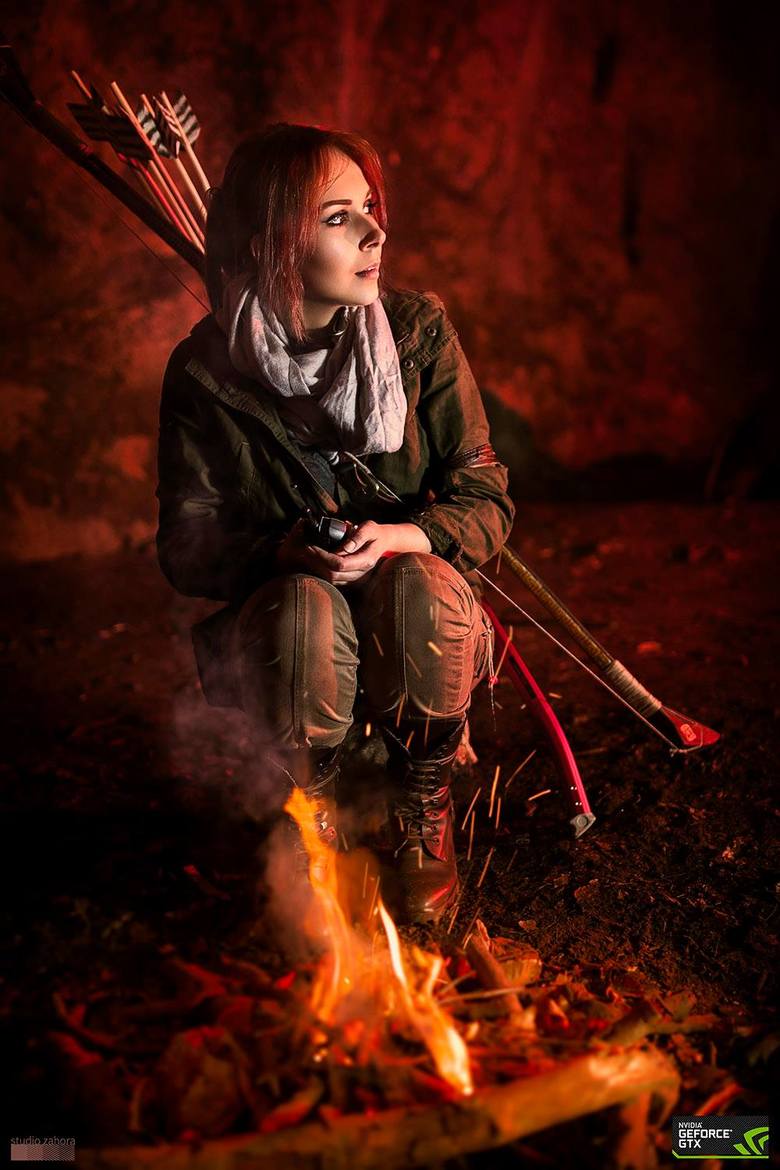 Klaudia (Stępień) Croft jako Lara Croft
