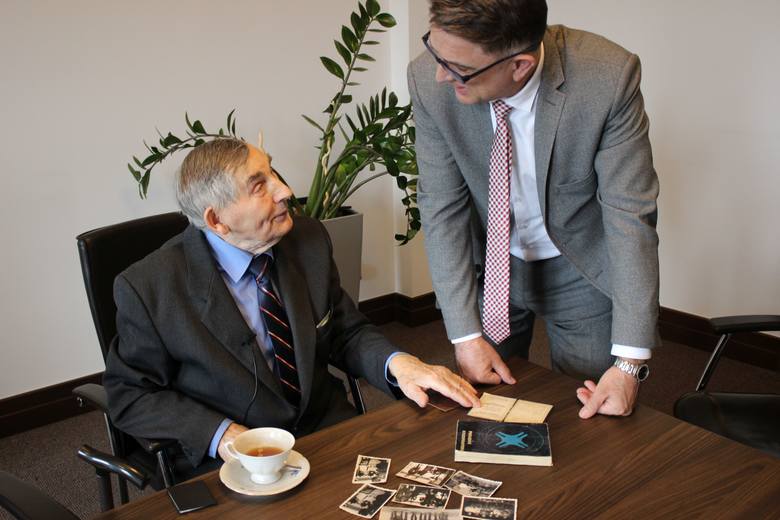 Pan Jerzy spotkał się z prezesem firmy Moderator Inwestycje Adamem Gudellem.