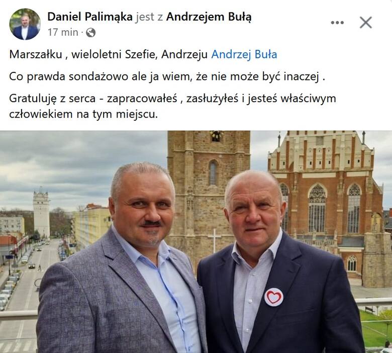Andrzej Buła zostanie europosłem? Pierwsze gratulacje ale i czas wyczekiwania. 