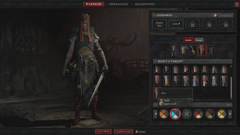 W Diablo 4 mamy możliwość personalizacji postaci raz ich wyposażenia.