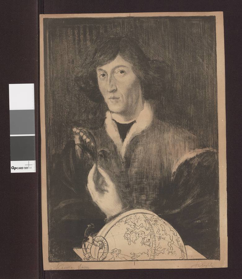 Leon Wyczółkowski, Portret Mikołaja Kopernika z konwalią