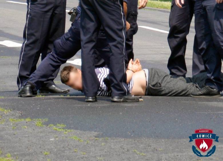Policyjny pościg i strzelanina w Łowiczu. Zatrzymany tir w Goleńsku 