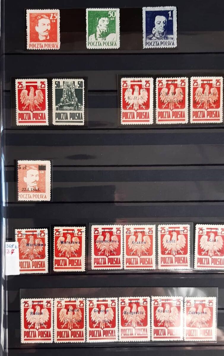 Kolekcja znaczków Pana Pawła z Przemyśla