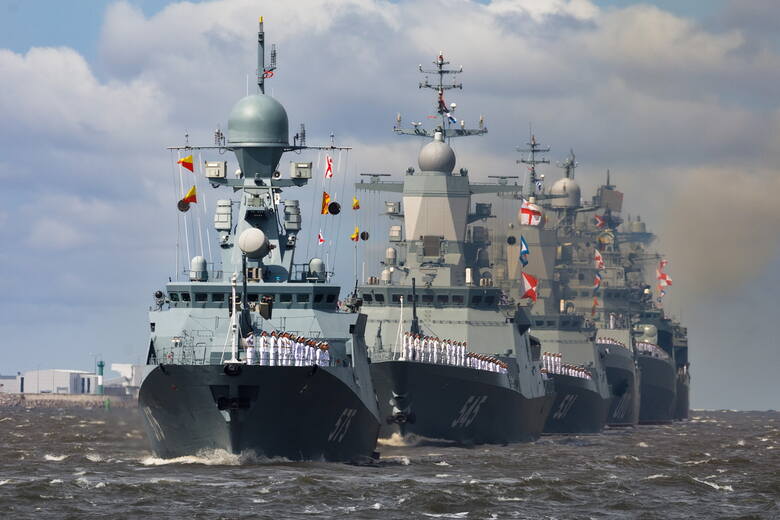 Marynarka Wojenna Rosji rozpoczęła ćwiczenia na Bałtyku