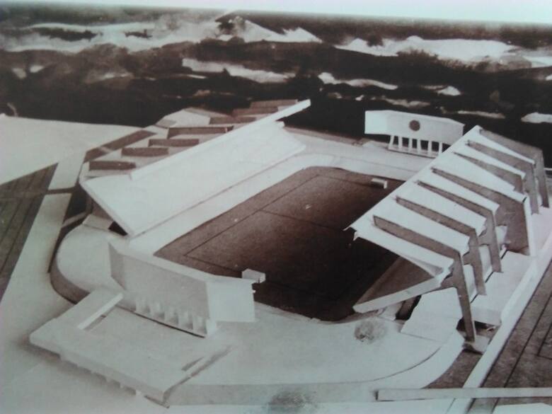 Tak miał wyglądać stadion Garbarni, którego budowę zapowiadało miasto w 1975 r.