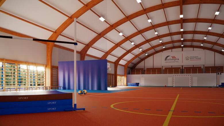 Dwie białostockie szkoły otrzymały dofinansowanie z programu Olimpia na rzecz budowy wielofunkcyjnych hal z zadaszeniem.