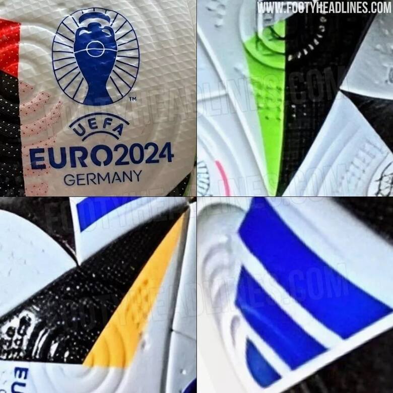 Zobacz, jak wygląda oficjalna piłka na turniej Euro 2024 w Niemczech [ZDJĘCIA]