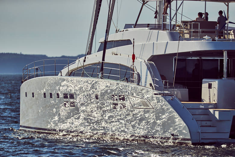 Jacht Sunreef 88 Double Deck zwyciężył w konkursie Christofle Yacht Style Award w kategorii najlepszy katamaran powyżej 15 metrów