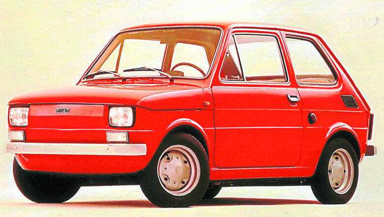 Wersja z roku 1972.   Ładny, ale bez charyzmy modelu 500 Nuova Fot: Fiat