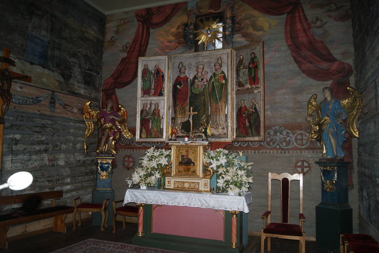 Kościół św. Marcina w Ćwiklicach koło Pszczyny.
