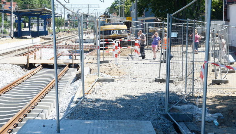 Modernizacja peronów i stacji PKP w Zielonej Górze. 