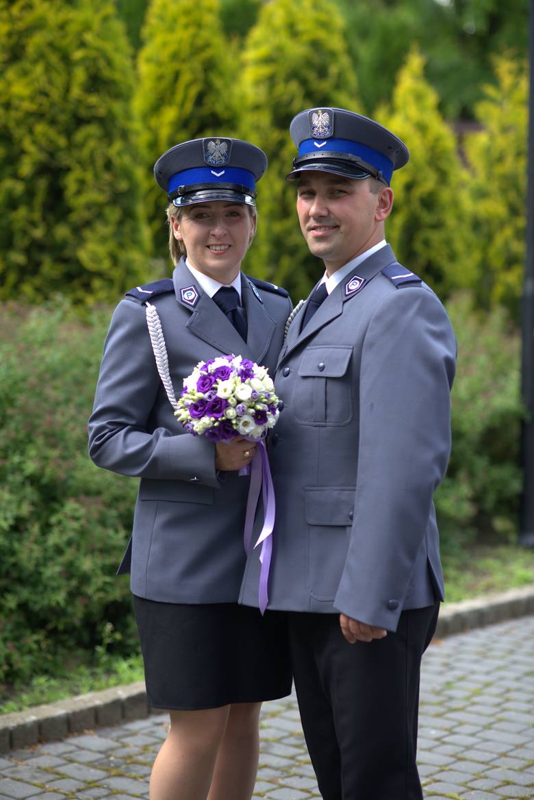 Ślub policjantów w Skierniewicach