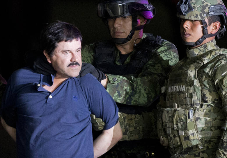 Słynny „El Chapo” w końcu złapany.