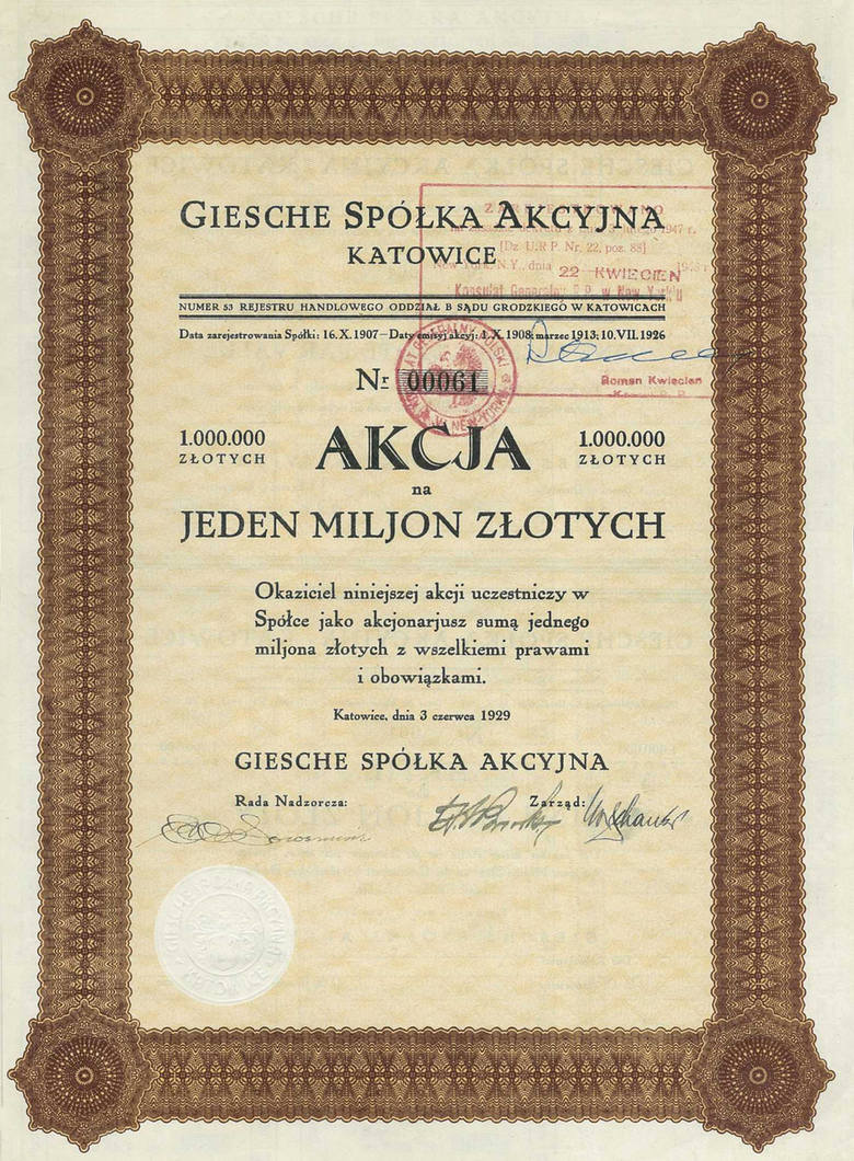 Katowicka prokurator zablokowała plan spółki Giesche S.A.