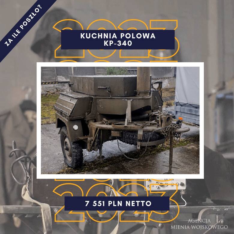 Kuchnia polowa KP-340  cena: 7 551 zł netto