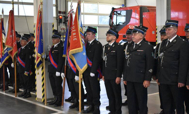 W Komendzie Powiatowej Państwowej Straży Pożarnej w Oświęcimiu odbyły się obchody Powiatowego Dnia Strażaka