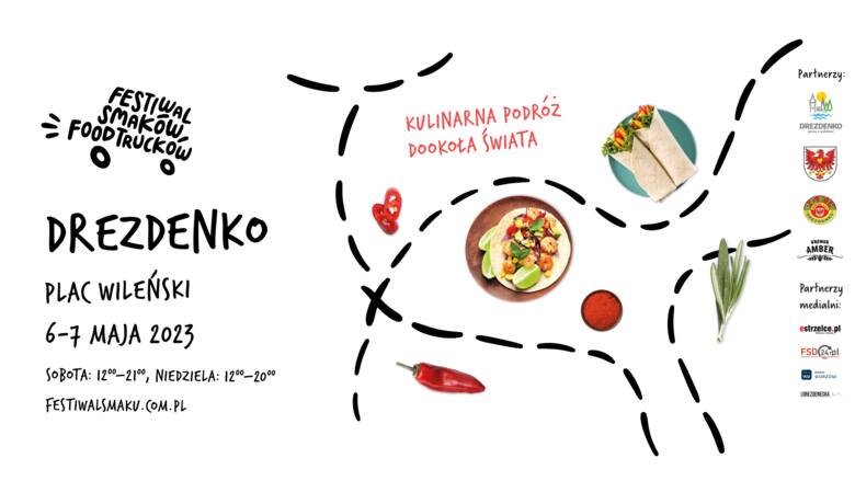 Nadchodzi III Festiwal Smaków Food Trucków w Drezdenku! Smaki z całego świata już 6 i 7 maja na Placu Wileńskim