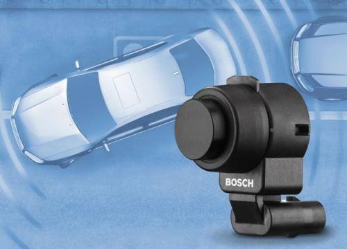Fot. Bosch: Czujnik emitujący i wychwytujący powracającą falę ultradźwiękową.
