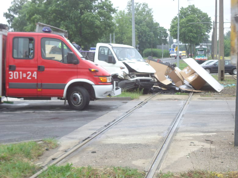 Wypadek na rondzie Gdańskim