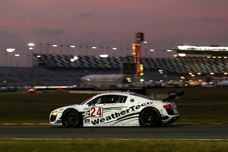 Pierwsze i drugie miejsce dla Audi na torze w Daytona, Fot: Audi