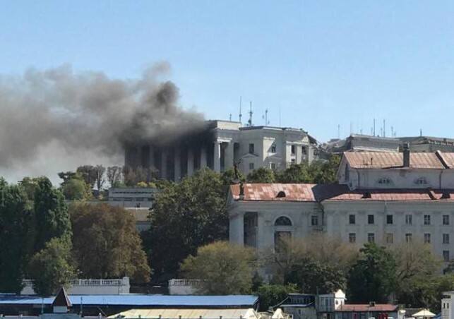 W Sewastopolu doszło do trzech silnych eksplozji.