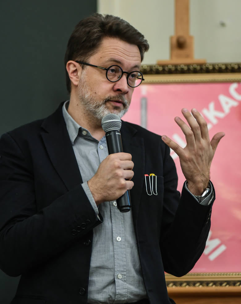 Michał Rusinek gościł w Wojewódzkiej i Miejskiej Bibliotece Publicznej w Bydgoszczy w ramach programu Dyskusyjne Kluby Książki.