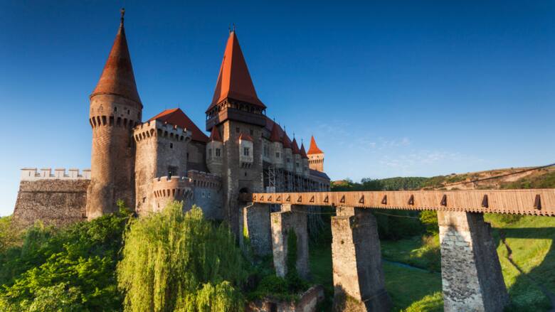 Zamek Corvin w Rumunii
