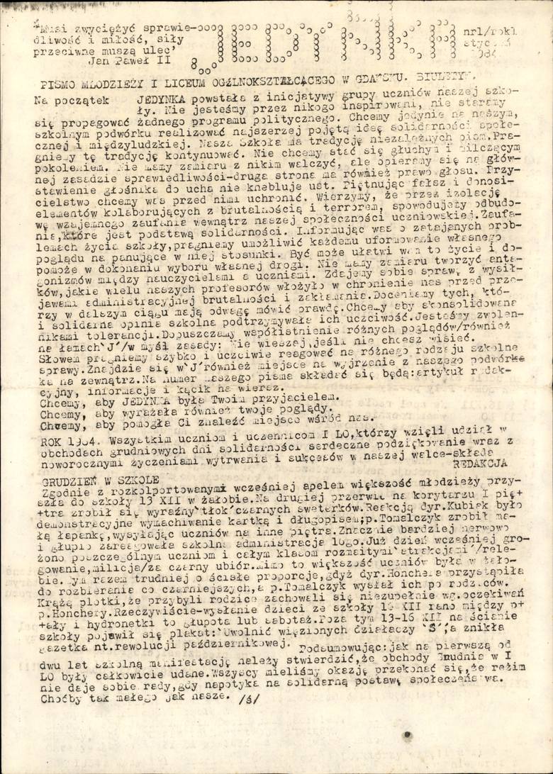 Gdański IPN publikuje materiały, na których widać zaangażowanie Pawła Adamowicza podczas strajków w 1988 roku